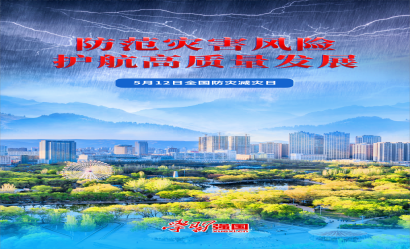 海报：全国防灾减灾日